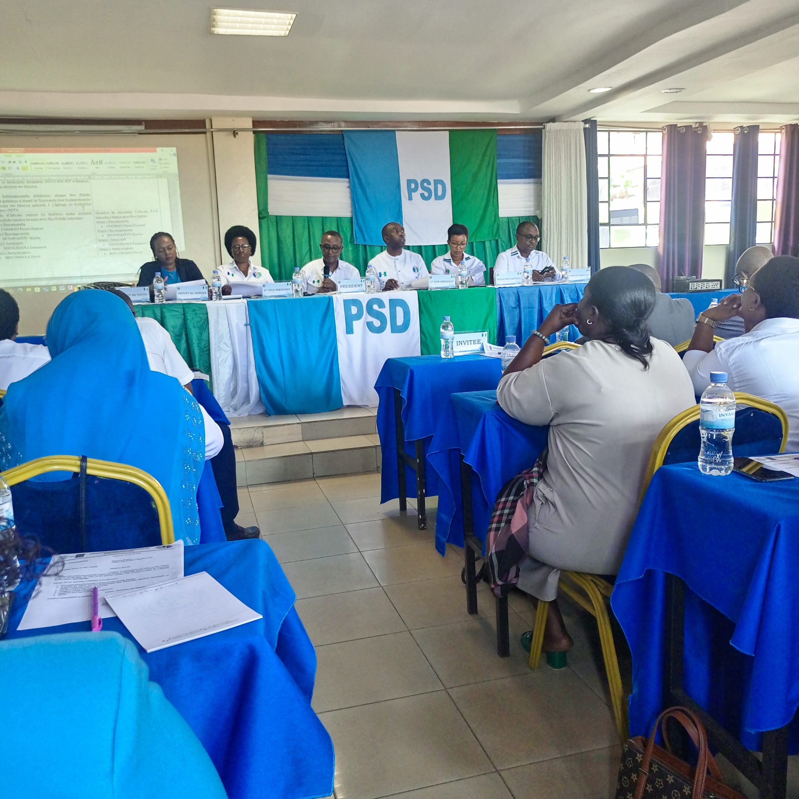 Read more about the article INAMA YA BIRO POLITIKI Y’ISHYAKA P.S.D YO KU WA 27 MATA 2025